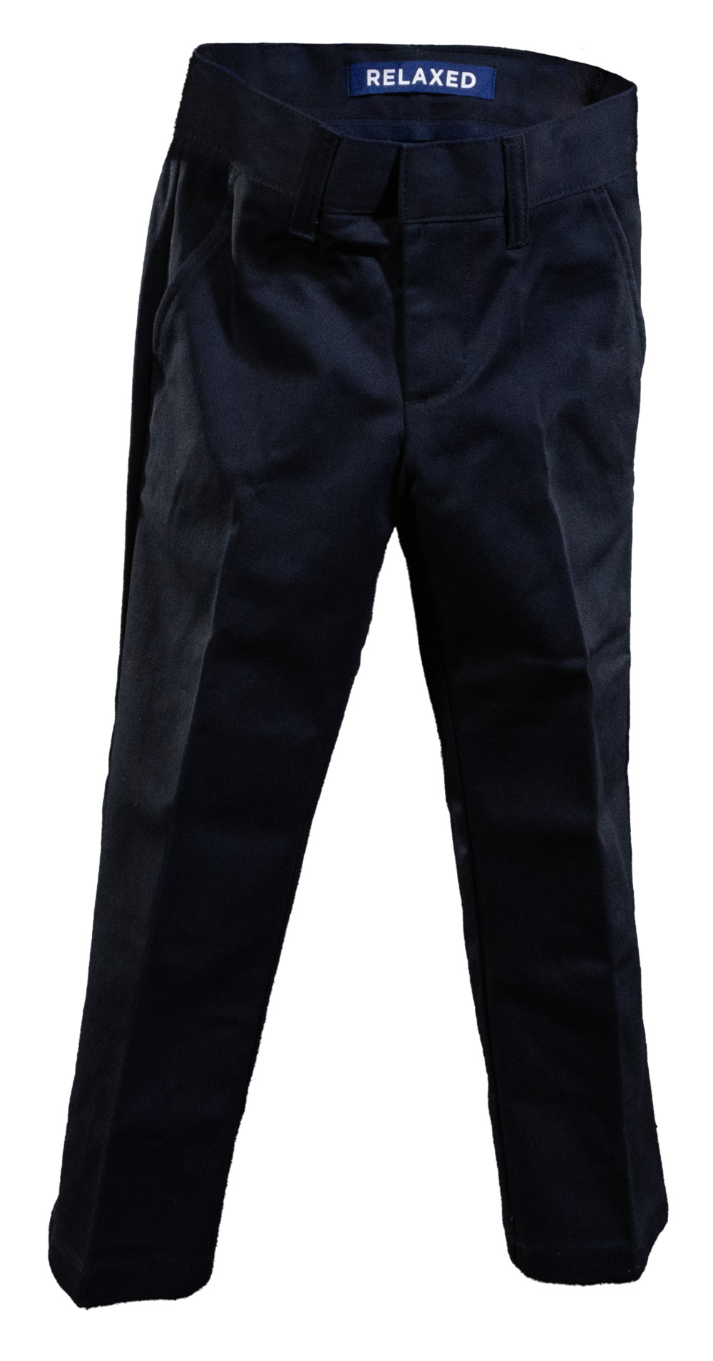 Boys' Grey 2 Pack Regular Leg Trousers with Adj Hem
